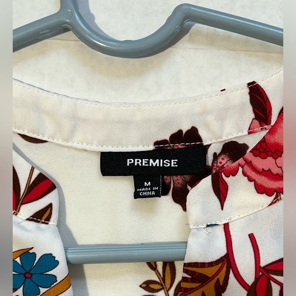 Premise - Womens Sleeveless Floral Top Sz MD - Picture 3 of 8